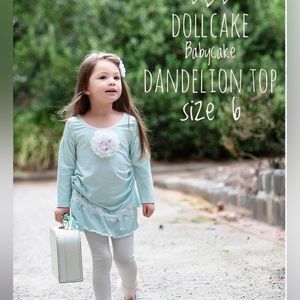 Vintage Dollcake Babycake Dandelion Top size 6